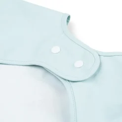 Done by deer Playground bib with sleeve, Blue Hot