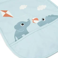 Done by deer Playground bib with velcro, Blue Sale