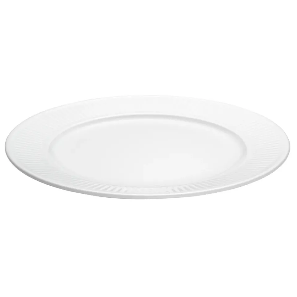 Pillivuyt Plissé plate Ø 26 cm, White Outlet