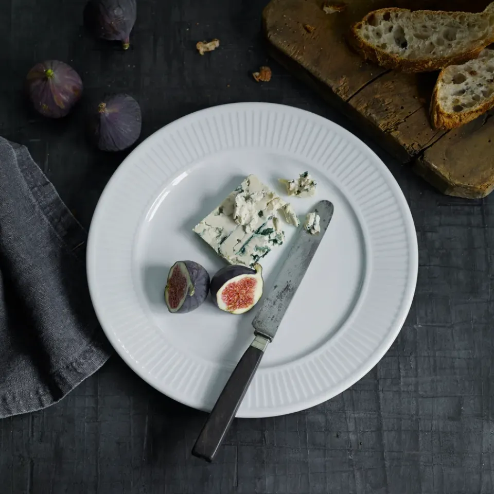 Pillivuyt Plissé plate Ø 26 cm, White Outlet