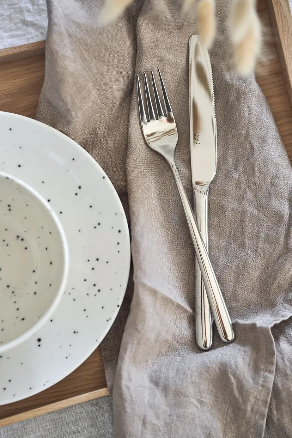 Scandi Living Polar cutlery 24 pieces, Stainless steel Silver-coloured Best