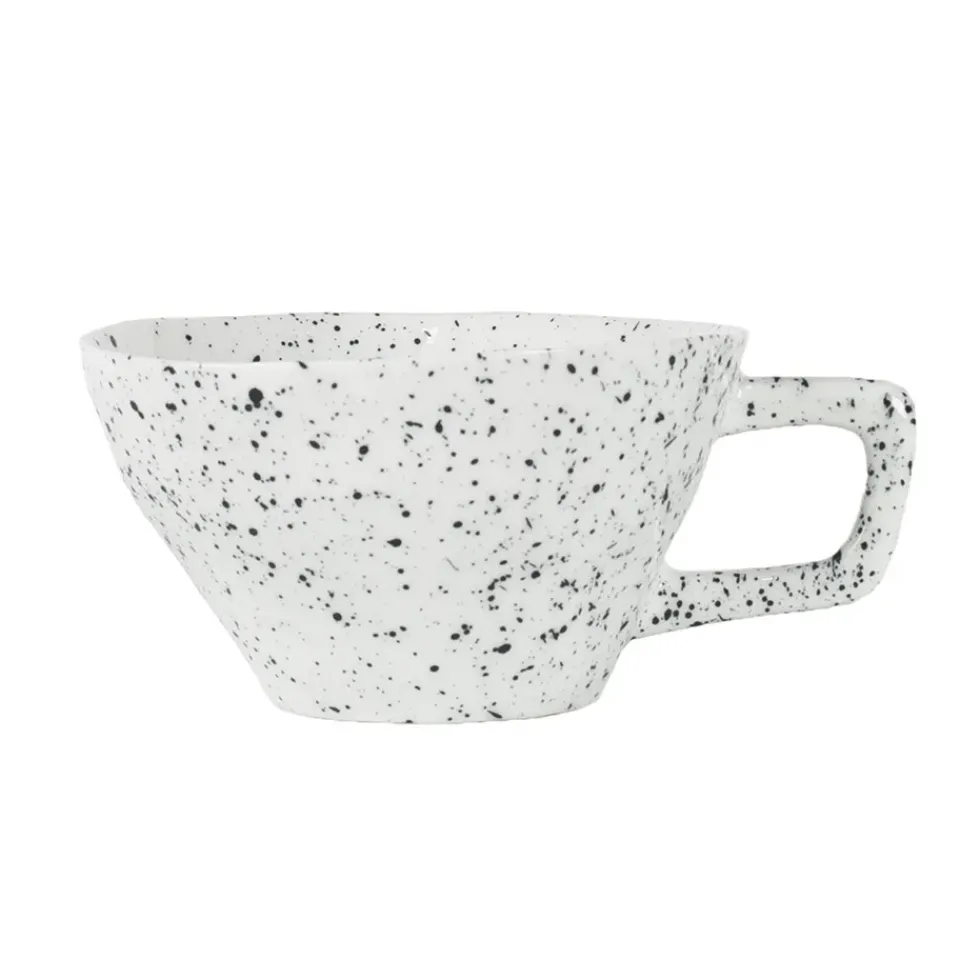 Olsson & Jensen Poppi cup, white-black BlackWhite Discount