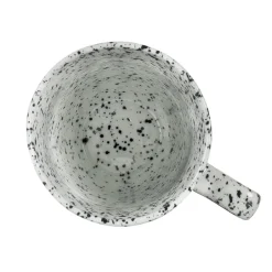 Olsson & Jensen Poppi mug, white-black BlackWhite Hot
