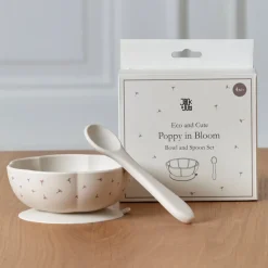 Jack o Juno Poppy in Bloom 2 pieces, Poppy Print White Hot