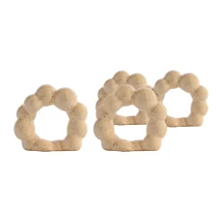 Byon Porto napkin ring 4-pack, Beige Discount