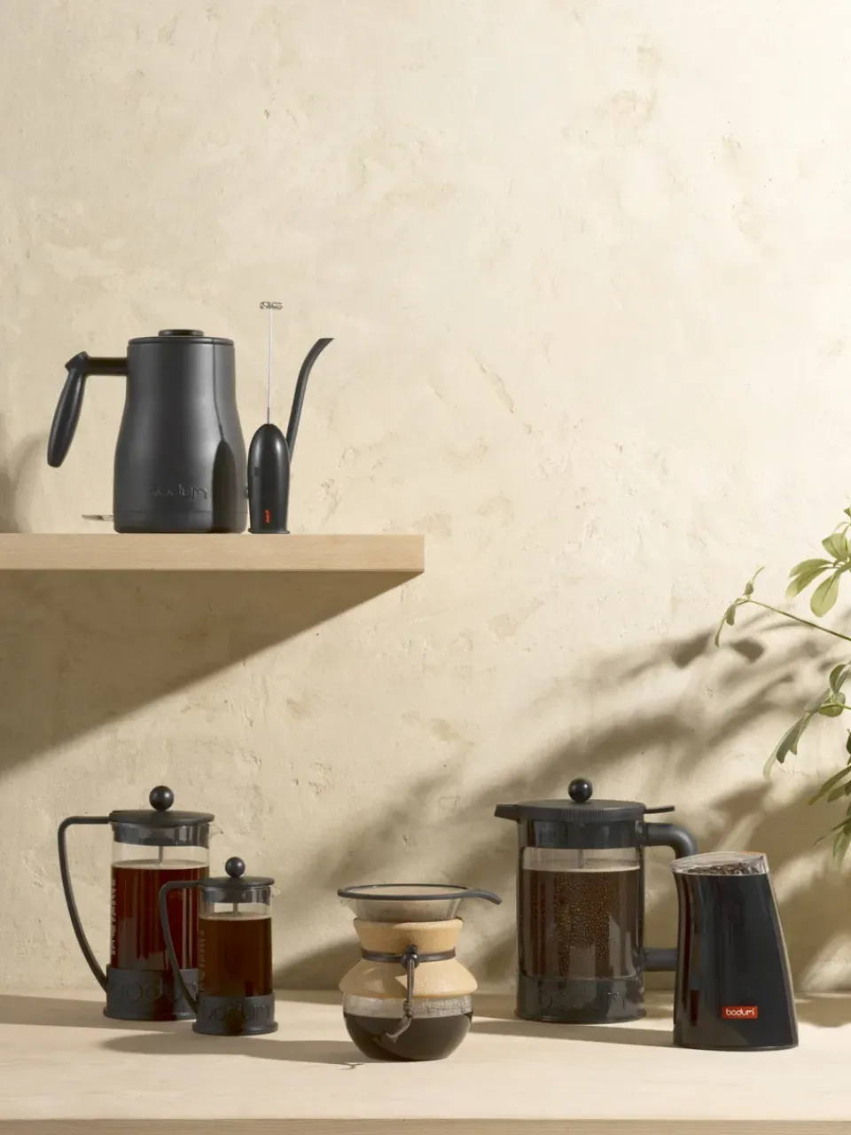 Bodum Pour Over coffee brewer with reusable filter, 50 cl Transparent New