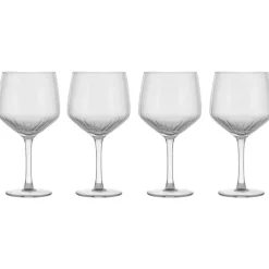 Scandi Living Pristine Gin & Tonic glass 64 cl 4-pack, Clear Transparent New