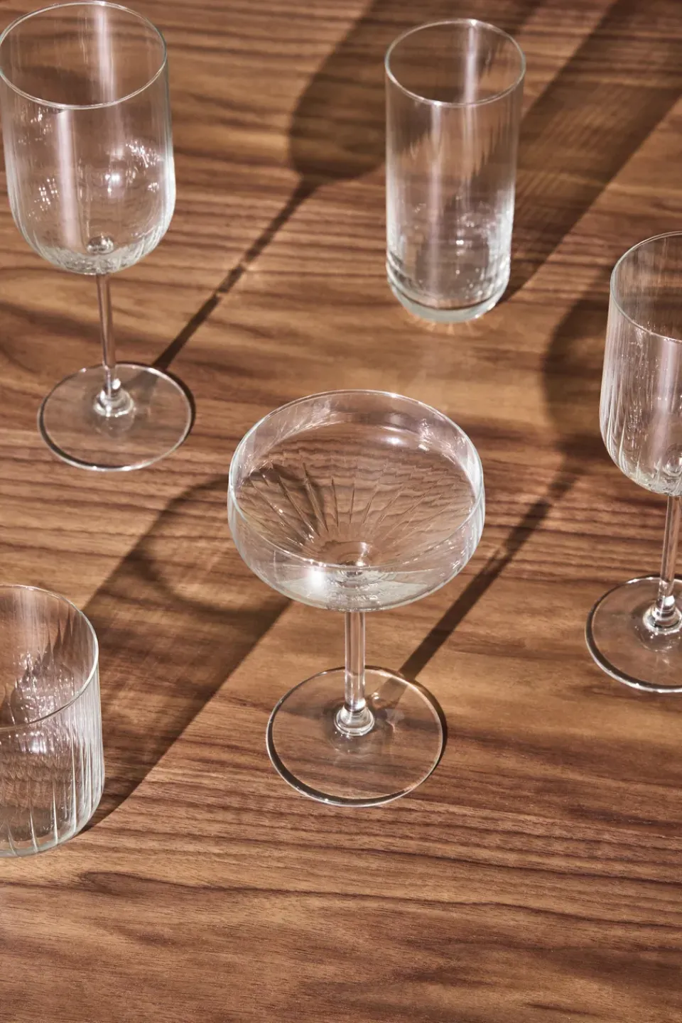 Scandi Living Pristine white wine glasses 32 cl 4-pack, Clear Transparent