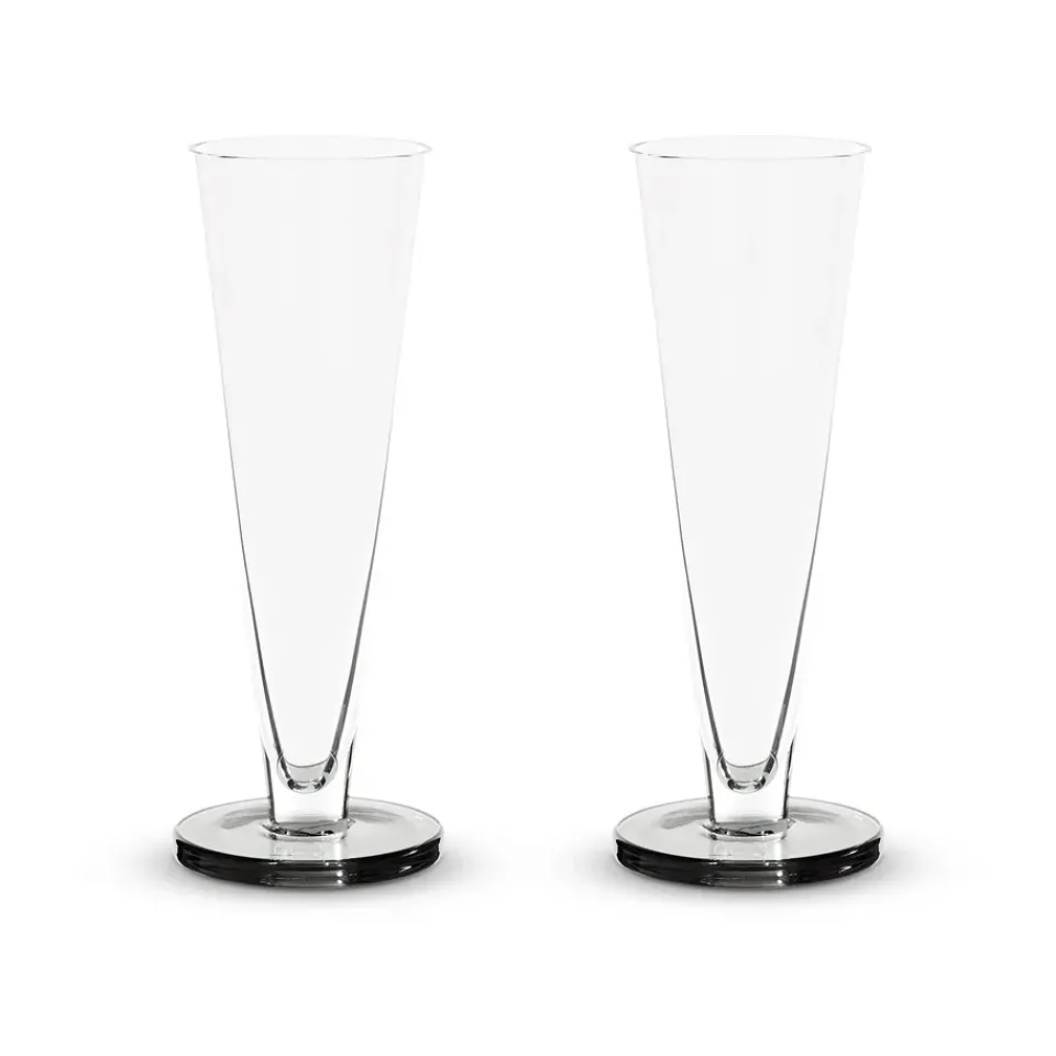 Tom Dixon Puck champagne glass 12.5 cl, Clear Transparent Hot