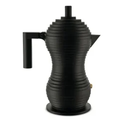 Alessi Pulcina espresso maker , 30 cl, 6 cups Black Best