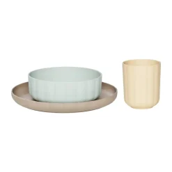 OYOY Pullo serving set 3 parts, Pale Mint-vanilla-taupe GreenBrownBeige Best