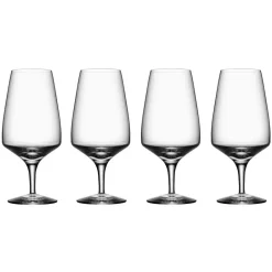 Orrefors Pulse beer glass 4-pack, 4-pack Transparent Hot