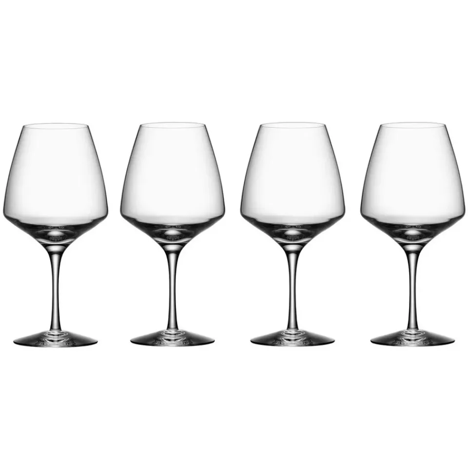 Orrefors Pulse wine glass 4-pack, 4-pack 46 cl. Transparent Best