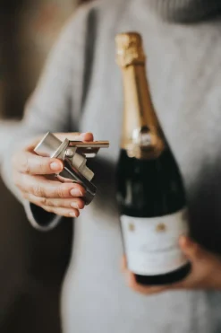 Dorre Pump it champagne stopper, Silver Silver-coloured Online