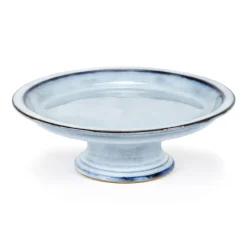 Serax Pure cake plate glazed L 23.5 cm, Blue Hot