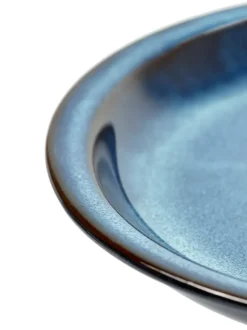 Serax Pure cake plate glazed S 16.5 cm, Dark Blue
