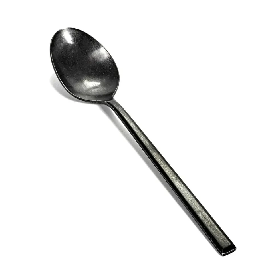 Serax Pure dessertspoon, Black