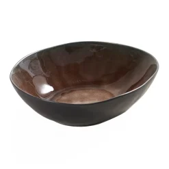 Serax Pure oval bowl large, Brown New