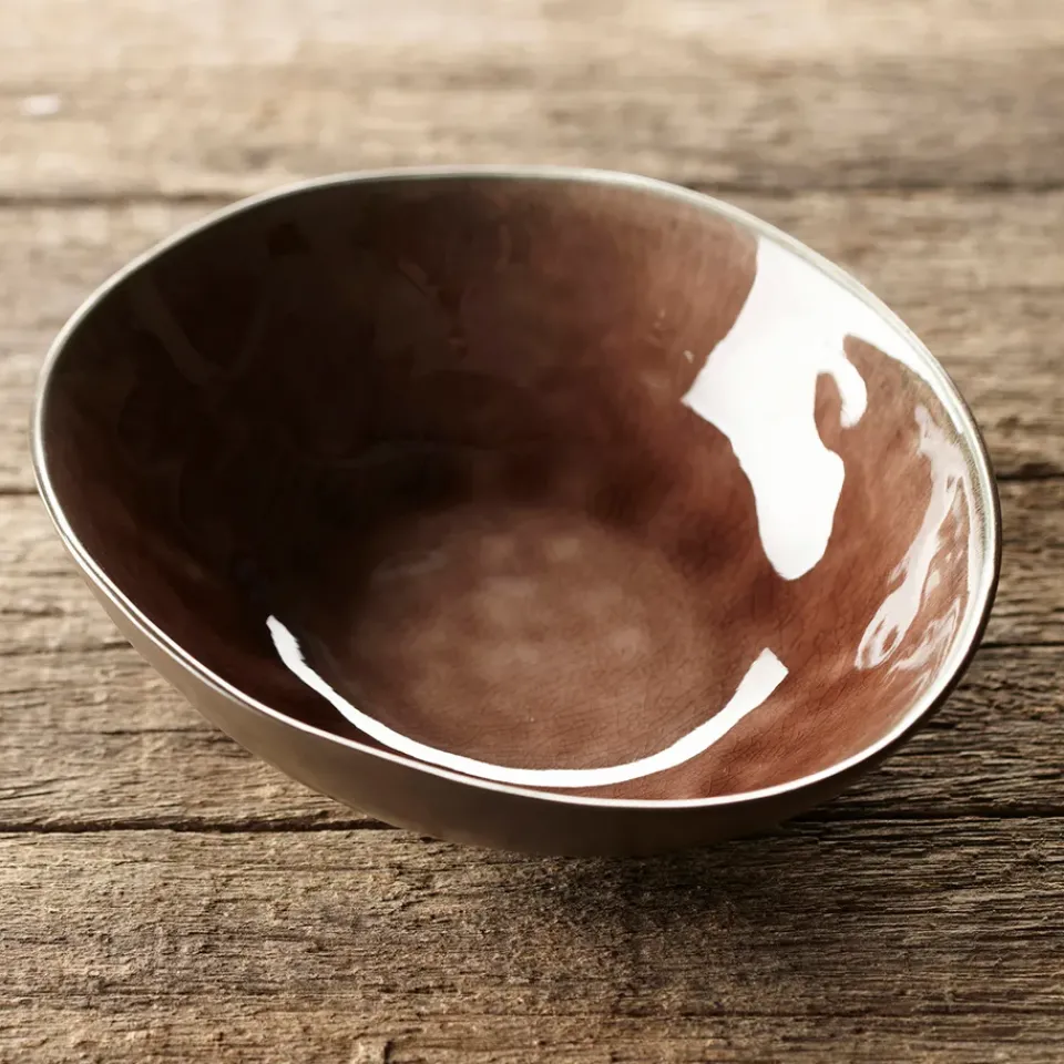 Serax Pure oval bowl large, Brown New