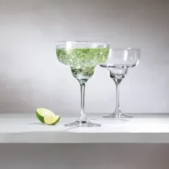Villeroy & Boch Purismo margarita glass 2-pack, Clear Transparent New