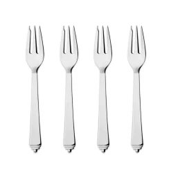 Georg Jensen Pyramid cake fork, 4-pack Silver-coloured Online