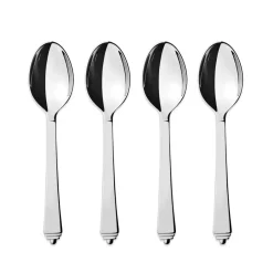 Georg Jensen Pyramid teaspoon large, 4-pack Silver-coloured Online