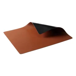 Aida Quadro placemat doublesided 35x39 cm, Black-brown BlackBrown New