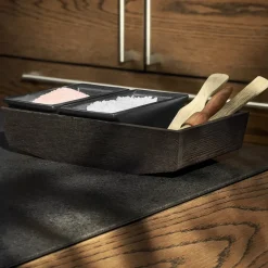 Rosendahl Rå salt cellar 6.5 cm, Svart Black Discount