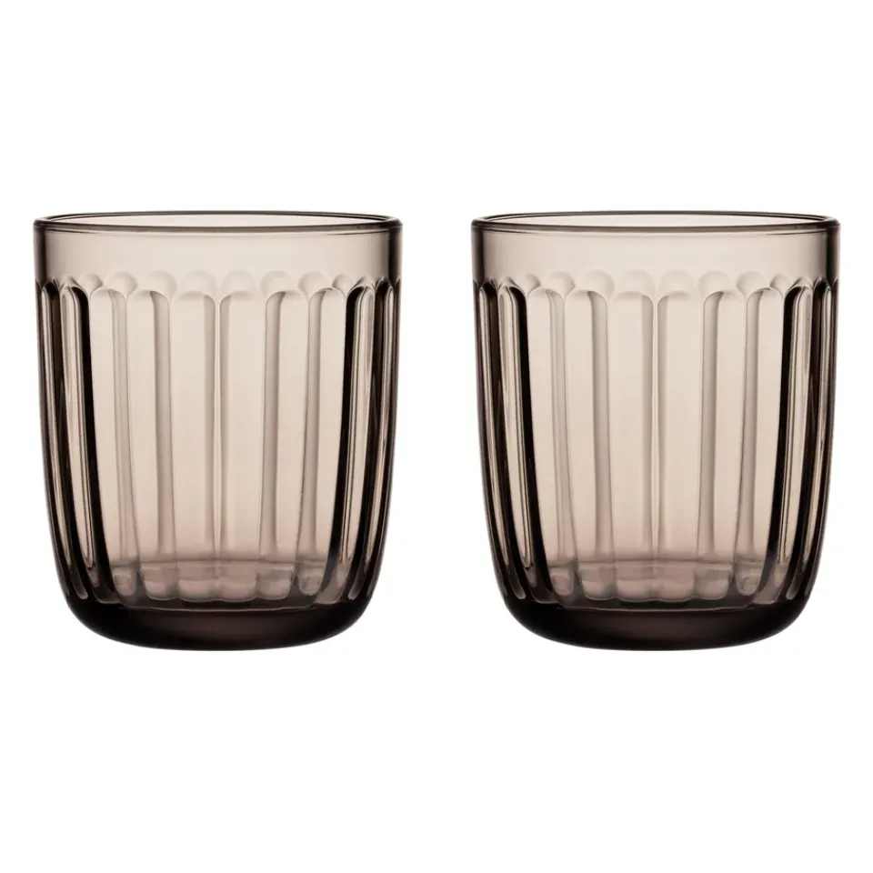 Iittala Raami drinks glass 26 cl 2-pack, linen Beige Discount