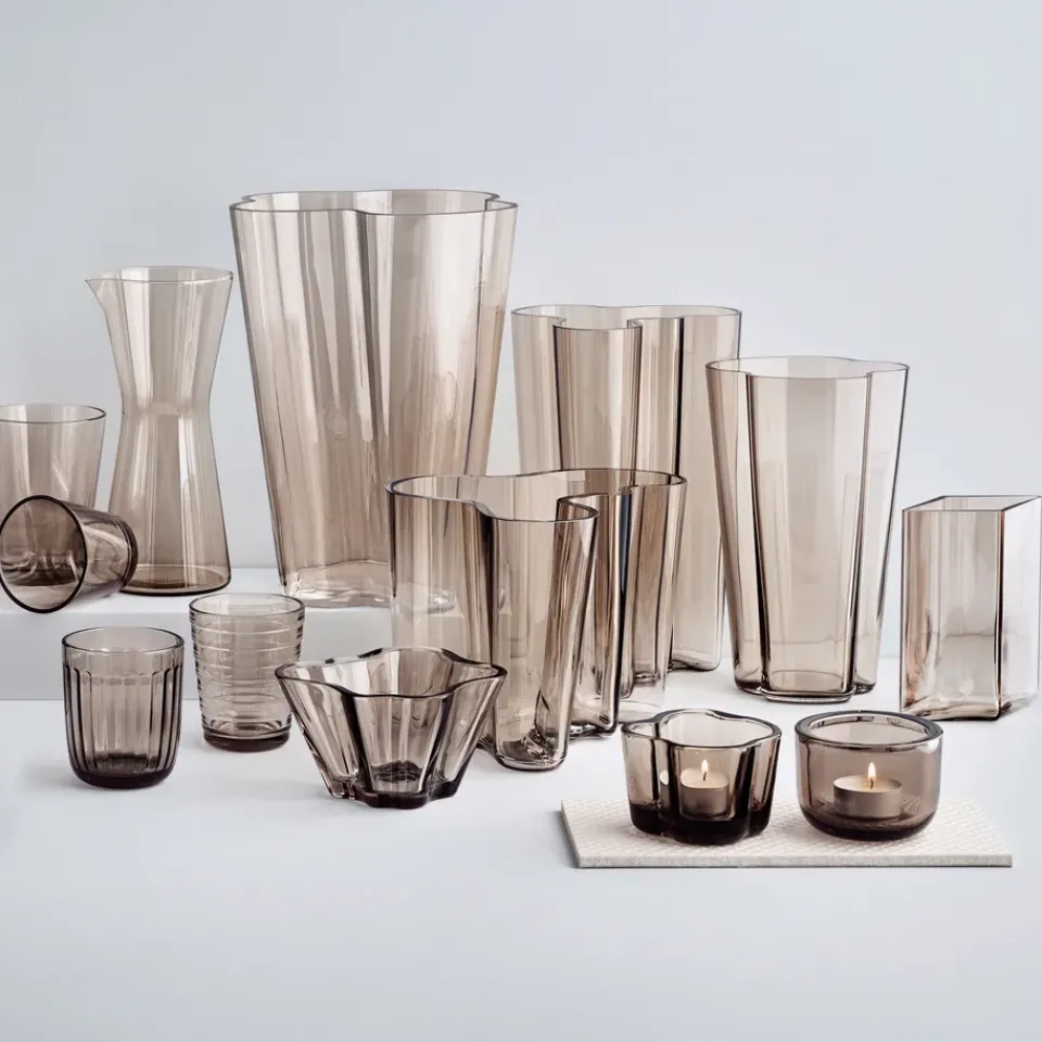 Iittala Raami drinks glass 26 cl 2-pack, linen Beige Discount