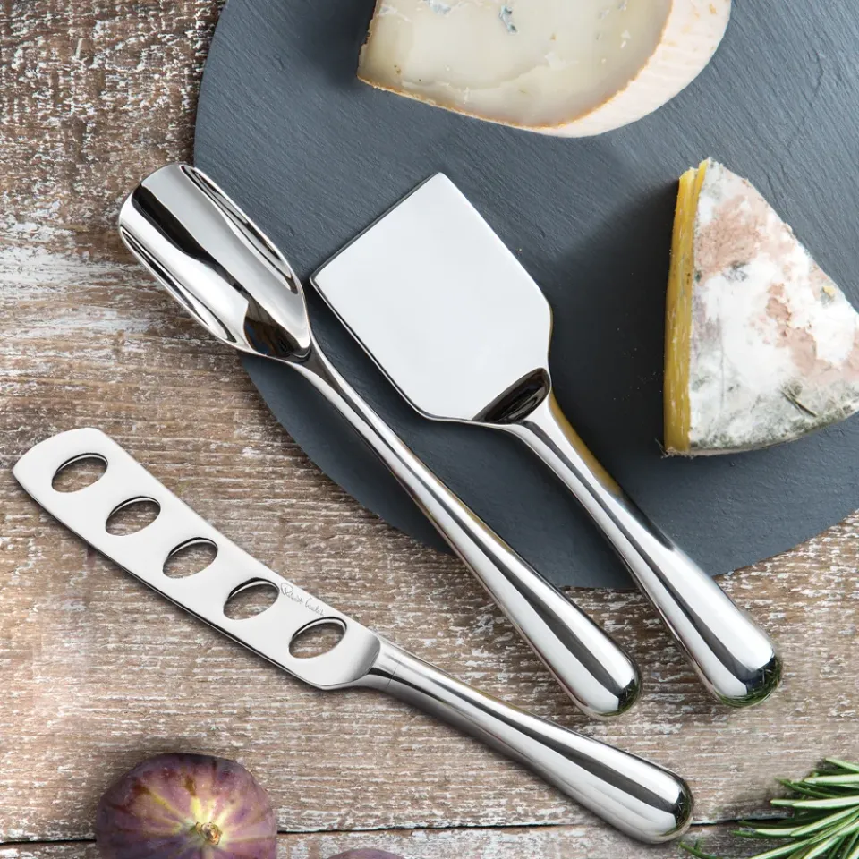 Robert Welch Radford cheese knife mirror, Stainless steel Silver-coloured Hot