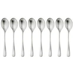 Robert Welch Radford coffee spoon matte 8 pieces, Stainless steel Silver-coloured Clearance