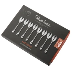 Robert Welch Radford coffee spoon matte 8 pieces, Stainless steel Silver-coloured Clearance