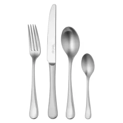 Robert Welch Radford cutlery matte, 24 pieces Silver-coloured Hot