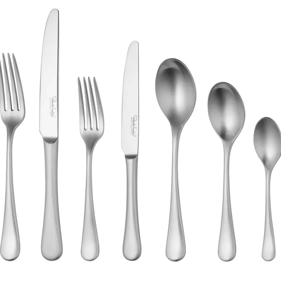 Robert Welch Radford cutlery matte, 84 pieces Silver-coloured Online