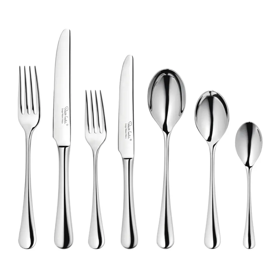 Robert Welch Radford cutlery mirror, 42 pieces Silver-coloured Outlet