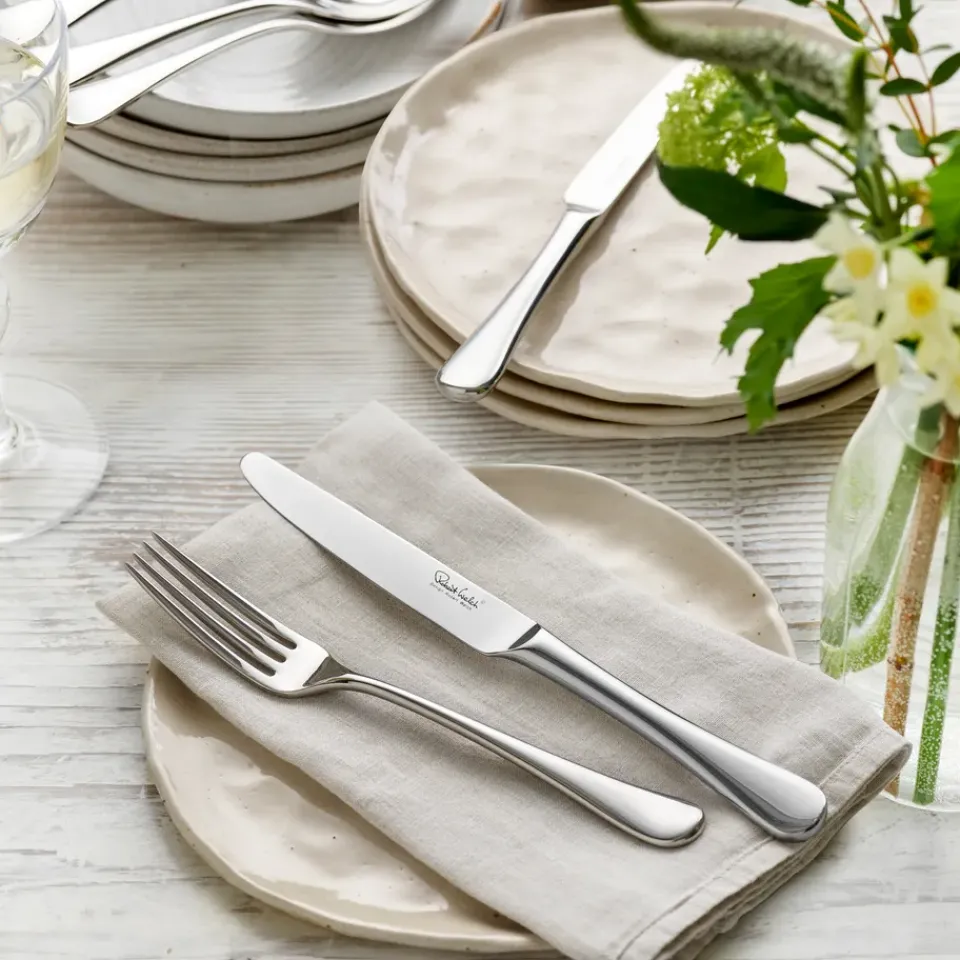 Robert Welch Radford cutlery mirror, 42 pieces Silver-coloured Outlet