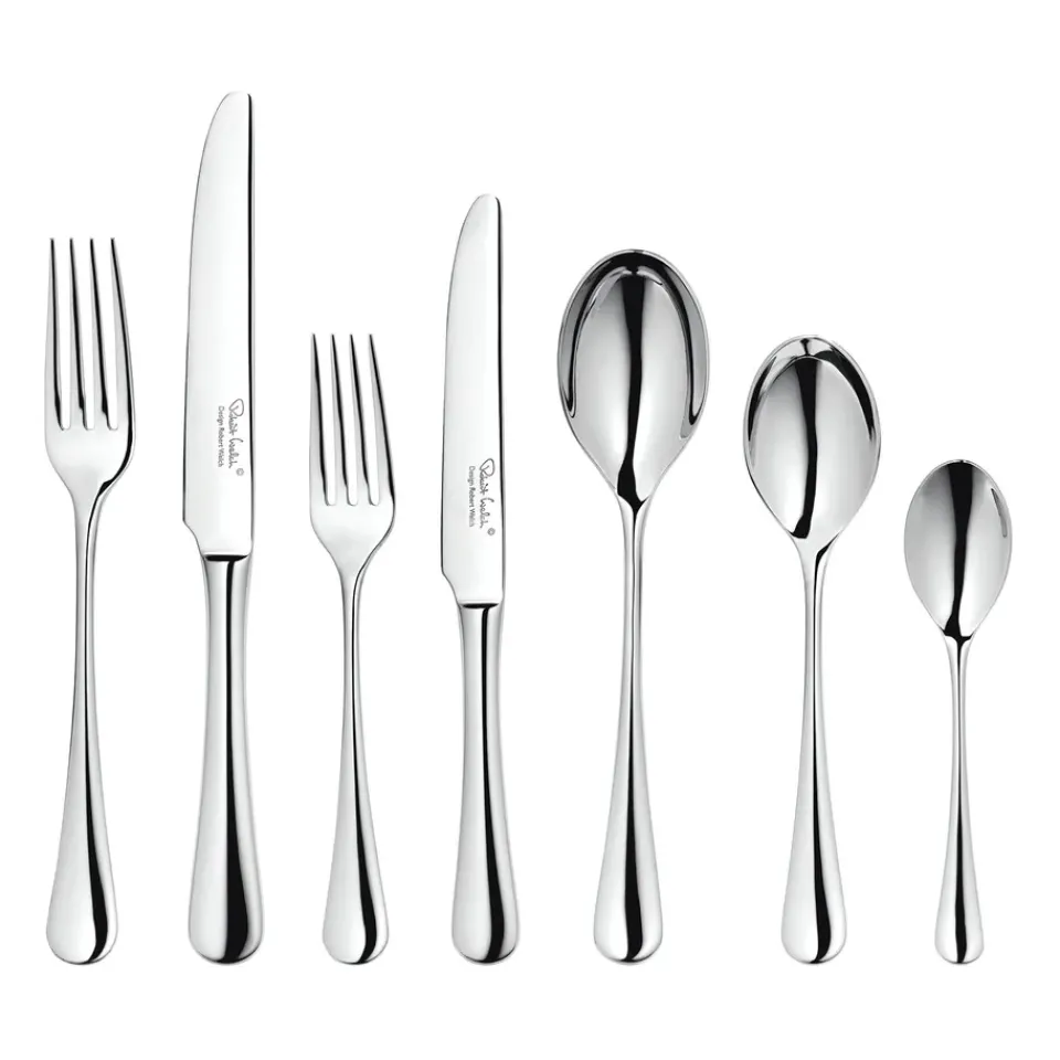 Robert Welch Radford cutlery mirror, 56 pieces Silver-coloured Outlet