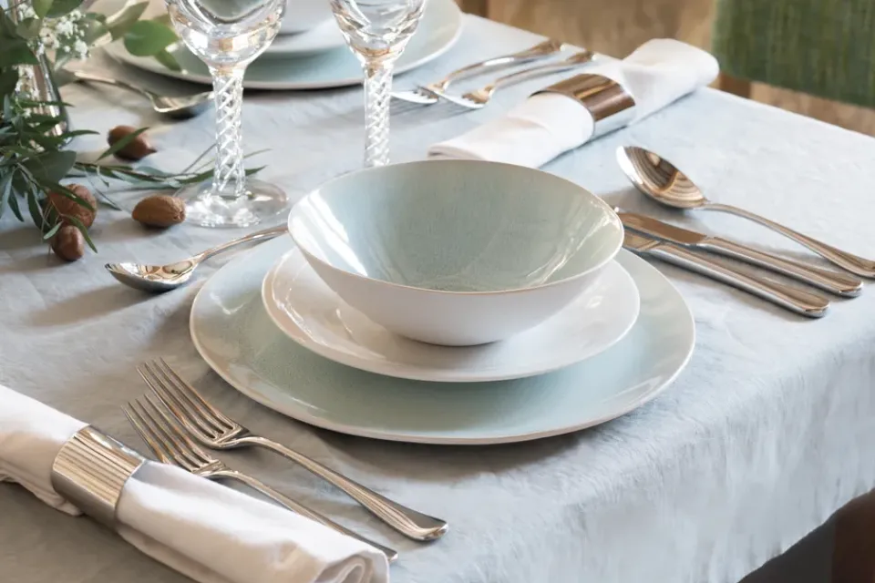 Robert Welch Radford cutlery mirror, 56 pieces Silver-coloured Outlet