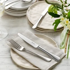 Robert Welch Radford cutlery mirror, 24 pieces Silver-coloured Outlet