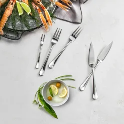 Robert Welch Radford fish fork mirror, Stainless steel Silver-coloured