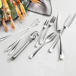 Robert Welch Radford oyster fork mirror, Stainless steel Silver-coloured Online