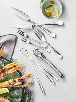 Robert Welch Radford oyster fork mirror, Stainless steel Silver-coloured Online