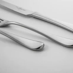 Robert Welch Radford Table fork matte, Stainless steel Silver-coloured Clearance