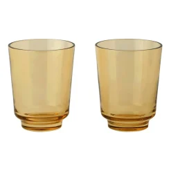 Muuto Raise glass 30 cl 2-pack, Burnt Orange Discount