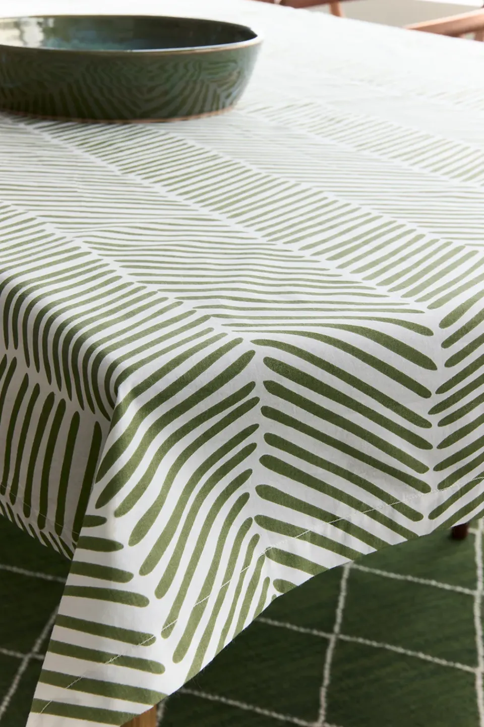 Chhatwal & Jonsson Rama tablecloth 150x250 cm, Cactus Green New