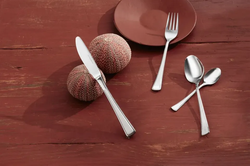 Hardanger Bestikk Ramona serving set 5 pieces, Stainless steel Silver-coloured Clearance