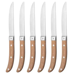 WMF Ranch BBQ knife 6 pieces, Stainless steel Silver-coloured Sale