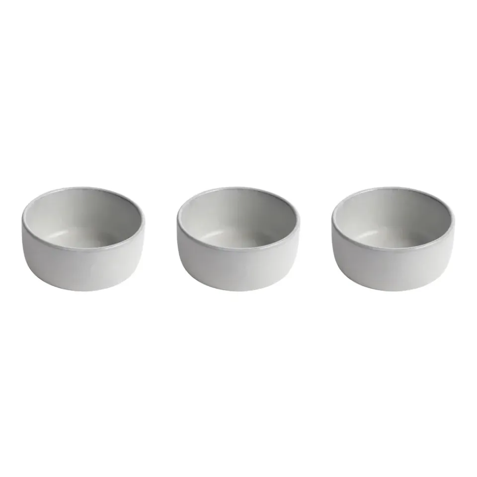 Aida Raw bowl mini Ø7.5 cm 3-pack, Arctic White