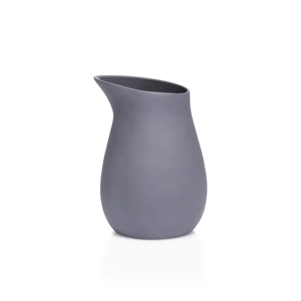 Aida Raw cream jug stoneware 20 cl, Grey Discount
